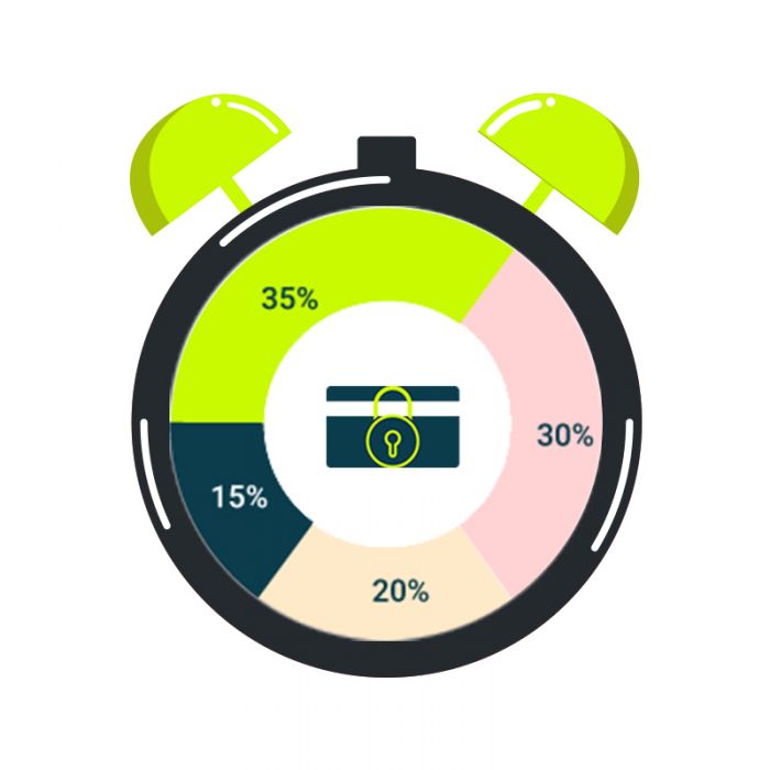 איור המציג חיסכון בזמן ובעלויות בניהול כספי העסק עם bizimatch